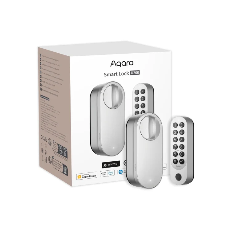 Aqara Smart Lock U200 - Silver - Aqara Hub Required — product photo